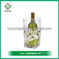 2016 Hot Sale Transparent Gift PVC Wine Bags with Handle SGS Authentication